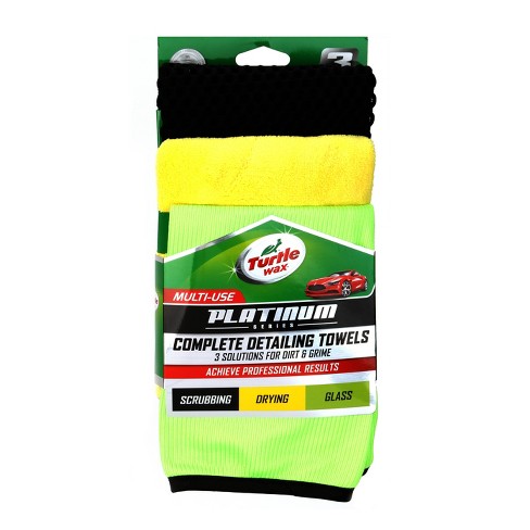 Turtle Wax 3pk Deluxe Terry Towels