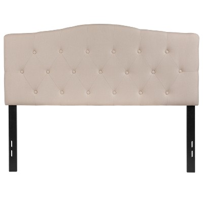 Photo 1 of Flash Furniture Cambridge Arched Button Tufted Upholstered Headboard