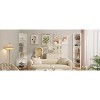 Famapy Modular White Cabinet Redefine Home Organization and Style - 3 of 4