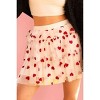 Women's Cupid Mesh Heart Layered Skirt - Mainstrip - 3 of 4