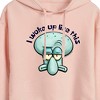Women's - SpongeBob SquarePants - I Woke Up Like This Cropped Graphic Hoodie - 2 of 4