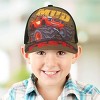Nickelodeon Boys Blaze & The Monster Machines 2 Pack Cotton Baseball Cap (Ages 2-4) With Sunglasses Blaze Olive/Red - 4 of 4
