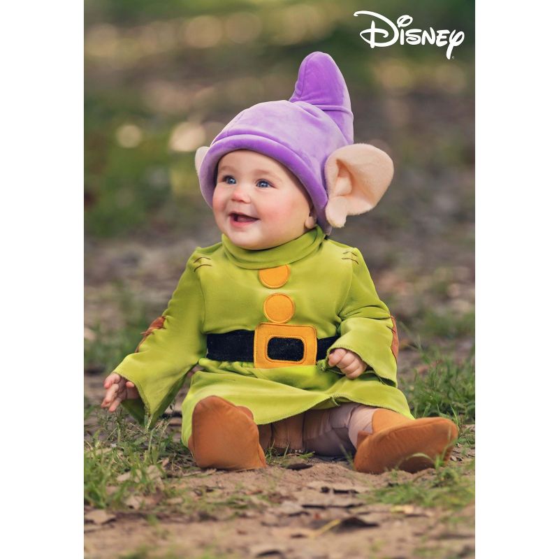 HalloweenCostumes.com Disney's Snow White Infant Dopey Costume., 3 of 7