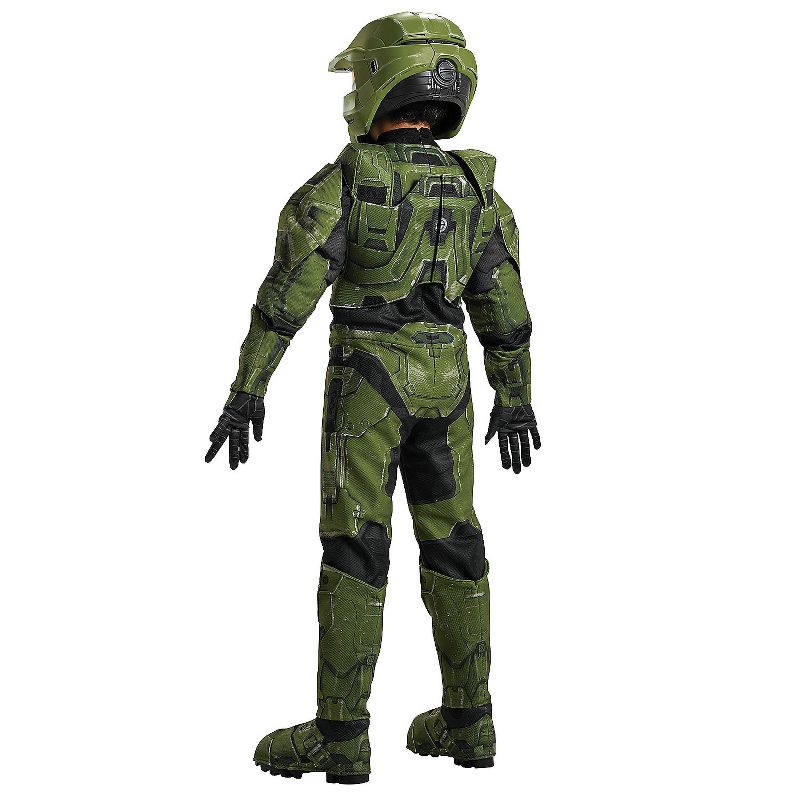 Boys' HALO Infinite Master Chief Jumpsuit Costume - 7-8 - Green, 2 of 4