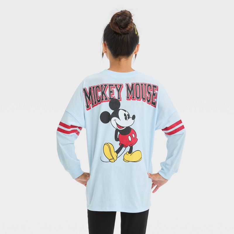 Girls&#39; Disney Mickey Mouse Spirit Jersey - Light Blue, 3 of 4