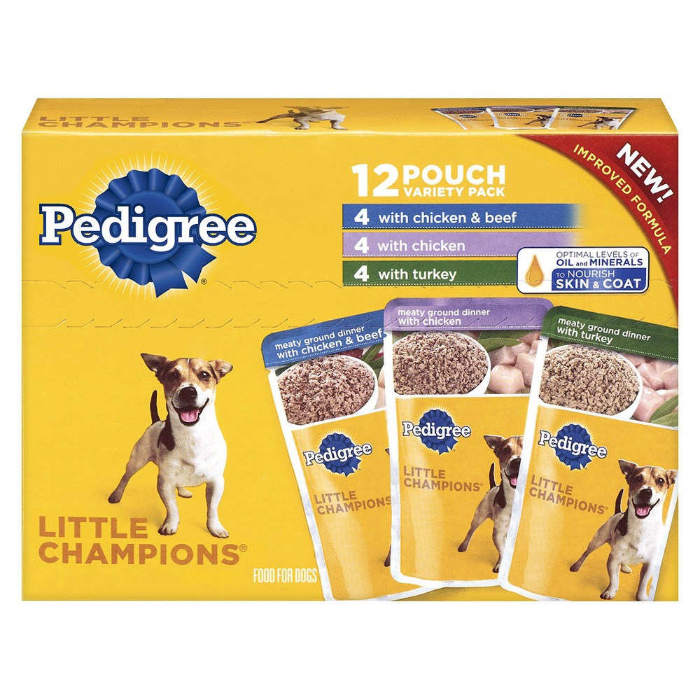 UPC 023100272214 product image for Pedigree Little Champions Traditional Ground Dinner Chicken Combo | upcitemdb.com