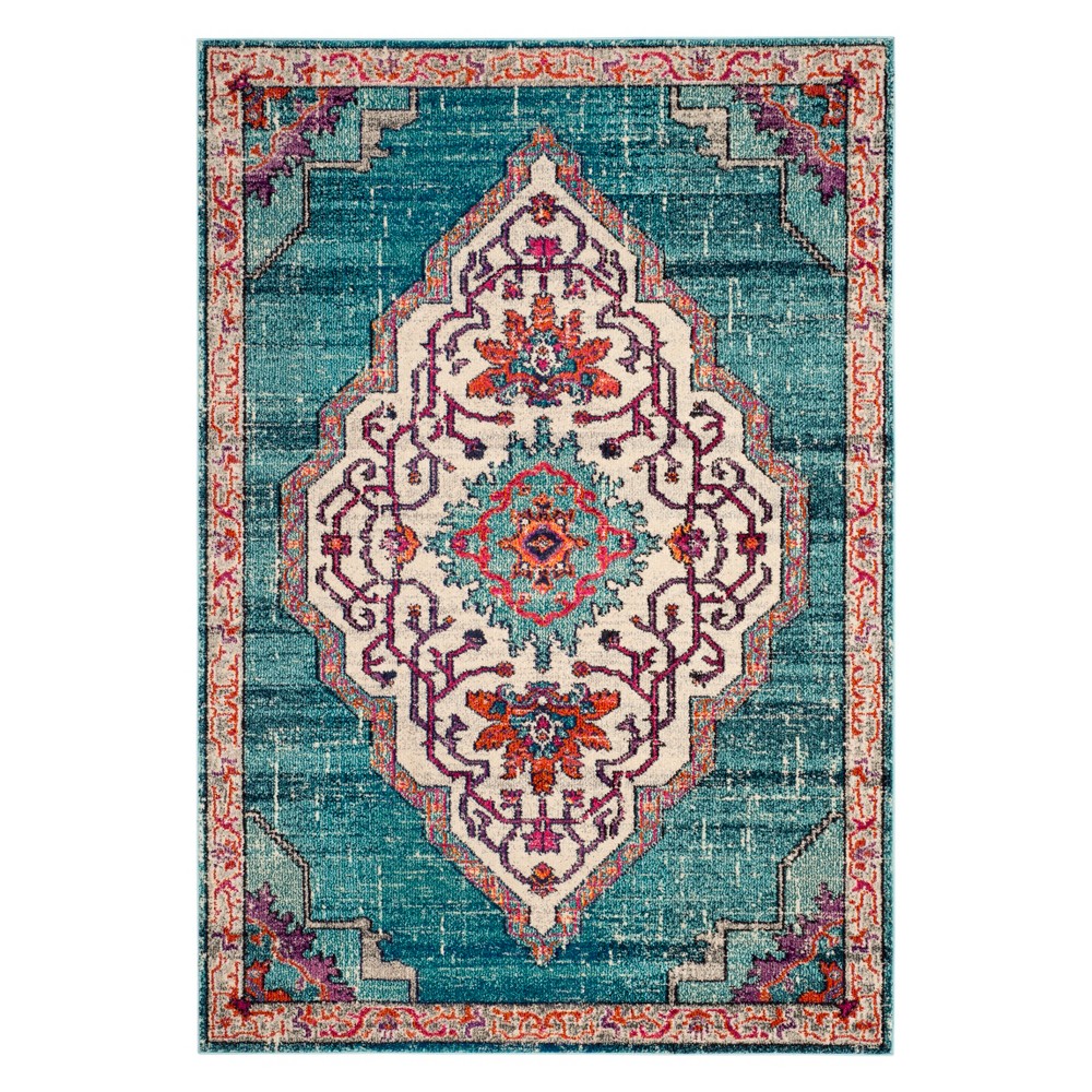 9'x12' Bianca Medallion Area Rug Blue - Safavieh