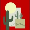 Natural World Cacti & Shapes Men's Crew Neck Short Sleeve Tee - 2 of 2