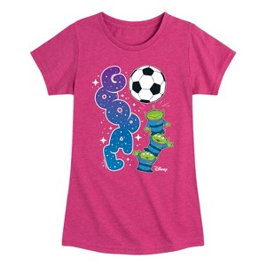 Girls' - Disney - Toy Story Fitted Short Sleeve Graphic T-Shirt - 1 of 4