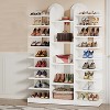 Hommoo 13-Tier Freestanding Shoe Rack White - 4 of 4