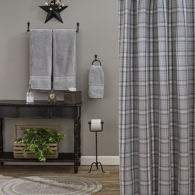 Park Designs Hartwick Shower Curtain Gray Target