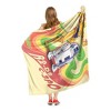 Disney Star Wars Retro Rainbow Droids Silk Touch Throw Blanket 50x60 Inches - 4 of 4