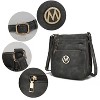 MKF Collection Salome Shoulder Crossbody Women’s Handbag Expandable Multi-Compartment Vegan Leather by Mia K - 4 of 4