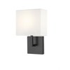 Z-Lite Saxon 1 - Light Wall Light in  Matte Black - 2 of 4