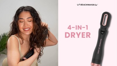 BEACHWAVER Co. Blowout Brush - Midnight Rose, 2 of 10, play video