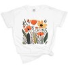 Simply Sage Market Orange Wildflowers Garment Dyed Tee - 2 of 4