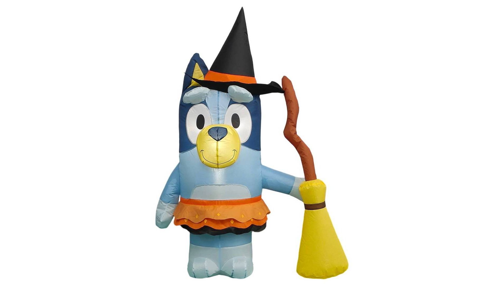 Bluey 42" Airblown Bluey in Witch Costume Halloween Decoration