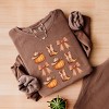 Simply Sage Market Coquette Western Fall Chart Lightweight Garment Dyed Sweatshirt - 3 of 4