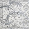 HomeRoots 8' X 11' Gray and Silver Abstract Area Rug - 4 of 4