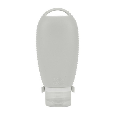 Unique Bargains Portable Hair Brush W/ Strap Silicone Pump Bottle 1 Pc