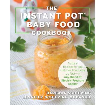 The Instant Pot Baby Food Cookbook - by  Barbara Schieving & Jennifer Schieving McDaniel (Paperback)