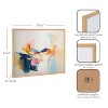 Kate & Laurel All Things Decor 20"x16" Gallery Elegant Coastal Beach Abstract Print by The Creative Bunch Studio Natural - 3 of 4