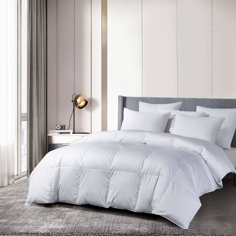 Goose feather comforter clearance king