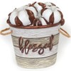 The Lakeside Collection Cotton Boll Bath Collection - Toothbrush Holder - 4 of 4