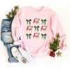 Simply Sage Market Women's Graphic Sweatshirt Coquette Vintage Santa - 3 of 4