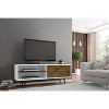 Liberty 2 Shelves and 2 Doors TV Stand for TVs up to 60" - Manhattan Comfort - 2 of 4