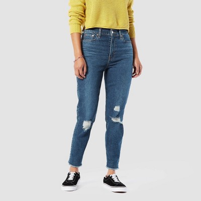 levi denizen mom jeans