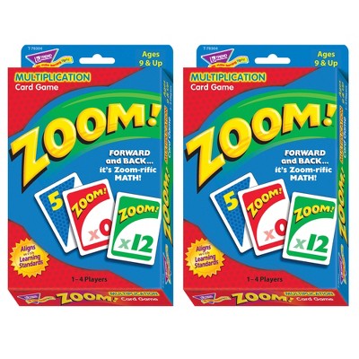 Zoom Multiplication Card Game 