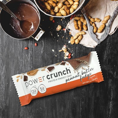 Power Crunch Peanut Butter Fudge Wafer Protein Energy Bar - 5pk