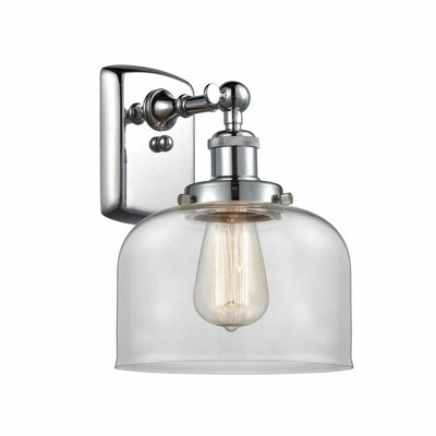 Bell - 1 Light Wall Sconce In Industrial Style-13 Inches Tall and 8 Inches Wide