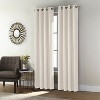 Thermaplus Shadow Blackout UV Protection Grommet Curtain Panel for Windows 52" x 63" Off-white - 2 of 4