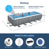Bestway Power Steel Rectangular Above Ground Swimming Pool Set - 3 of 4