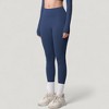 Anna-Kaci Active Women's High Waist Leggings with Side Pockets and Seamless Stretch Fabric for Active and Everyday Wear - 2 of 4