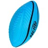 NERF 8.5" Foam Glow Football - Blue: Polyurethane Shell, Ages 6+ - 4 of 4