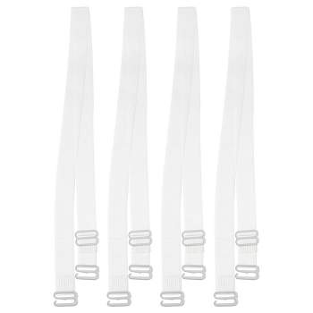 Clear Bra Straps Adjustable Invisible Replacement Bra Shoulder Straps for  Strapless Bra Heavy Duty 5 Pairs 