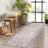 Fulvari Runner Rug for Hallways Kitchen Non Slip Soft Floral Carpet Washable Runner Rugs with Rubber Backing - 3 of 4