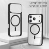 Entronix [Magnetic] Case Compatible with iPhone 17 Pro - [Clear Back] Soft Matte Frame - 3 of 4