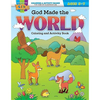 God Made the World Coloring & Activity Book - by  Warner Press (Paperback)