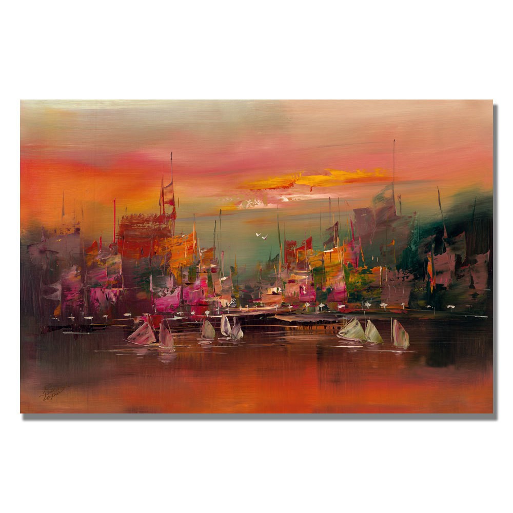 Trademark Fine Art 16 x 24 Rio 'City Reflections III' Canvas Art was $59.99 now $47.99 (20.0% off)