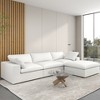 Cloud Modular Sectional Sofa Couch,Convertible Couches with Storage Ottoman for Living Room,Covers Washable&Replaceable - 2 of 4