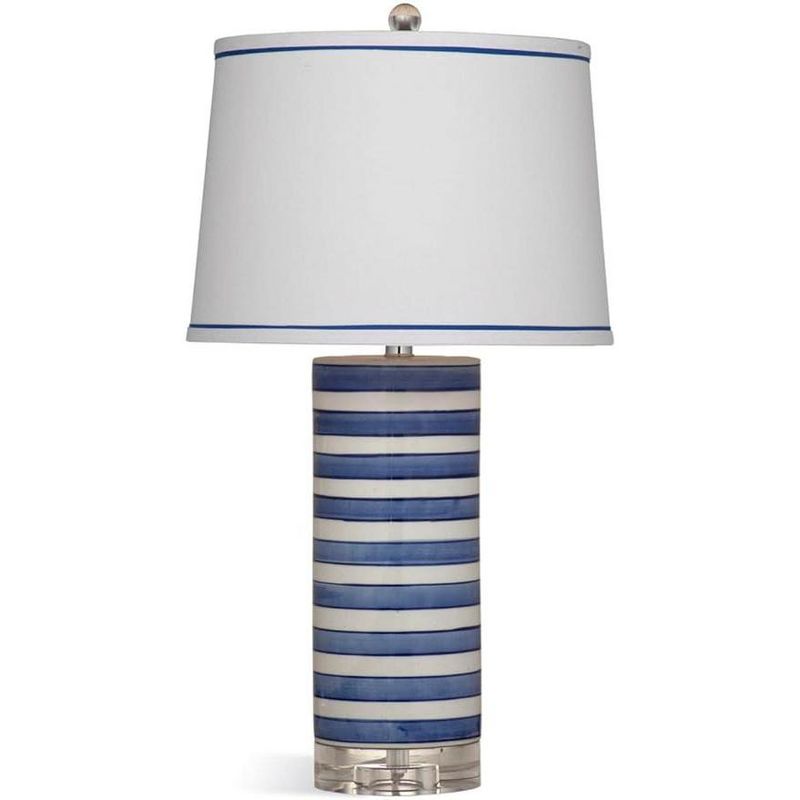 Bassett Mirror Company Regatta Stripe Table Lamp, 1 of 2