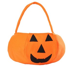 HalloweenCostumes.com    The Pumpkin Treat Pail, Orange - 1 of 1