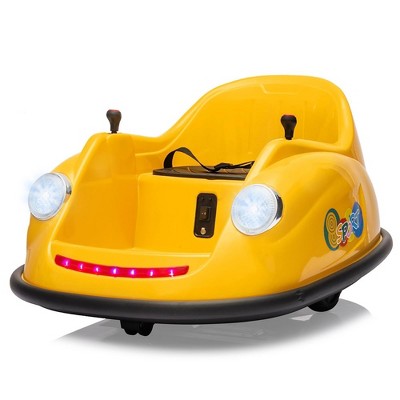 Ride On Electric Bumper Car for Kids & Toddlers, 12V Battery Car for Kids W/Parent Remote