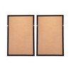 Set of 2 Sienna Paper Leaf Shadow Box Wall Decors Gray/White - A&B Home - 2 of 4