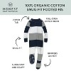Honest Baby Organic Cotton Snug-Fit Footed Pajamas - 2 of 4