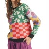 Women's Patch Pattern Sweater - &merci - 4 of 4